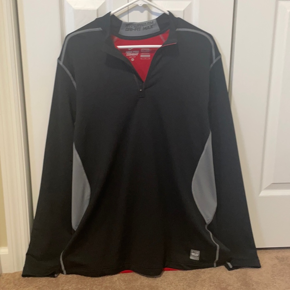 Nike Pro Combat Dri-Fit pull over jacket